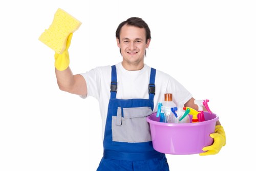 Professional cleaning company in Barnes servicing a modern home interior